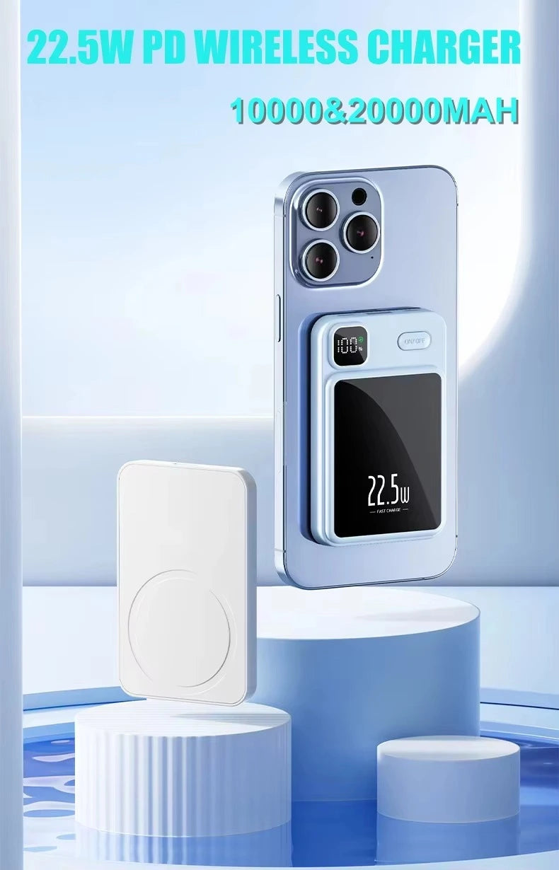 slim wireless charging power bank